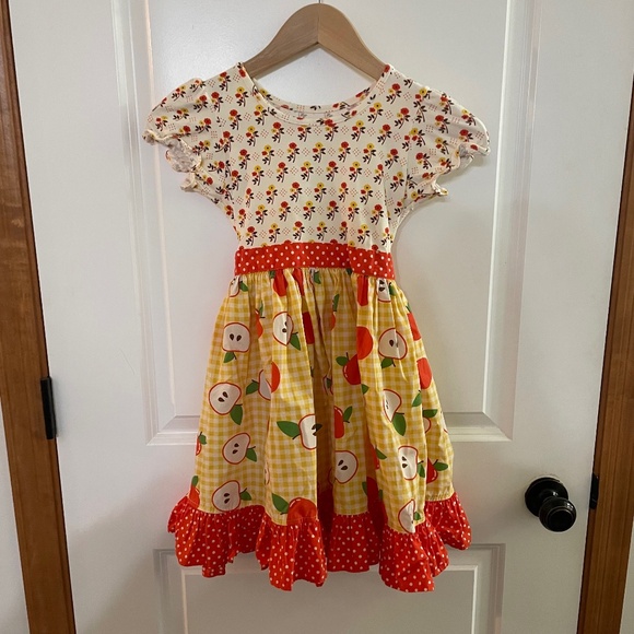 Eleanor Rose Golden Apple Dress - Picture 1 of 2